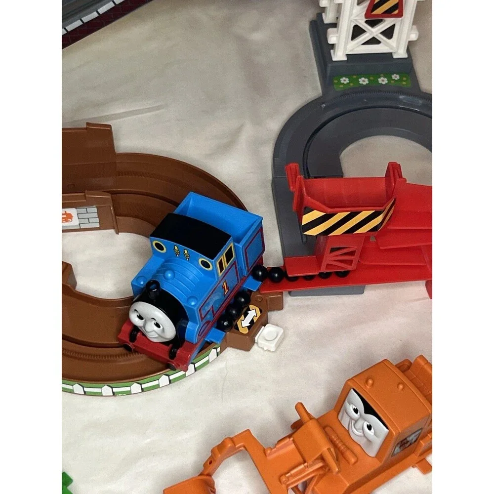 Thomas Big Loader Train Set 1997 TOMY Tested Vintage - Thomas & Friends